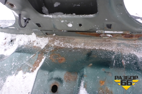 Порог со стойкой правый для Nissan Navara (D40) с 2005-2015г (Навара)