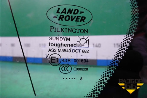 Стекло глухое левое для Land Rover Range Rover Sport с 2005-2012г
