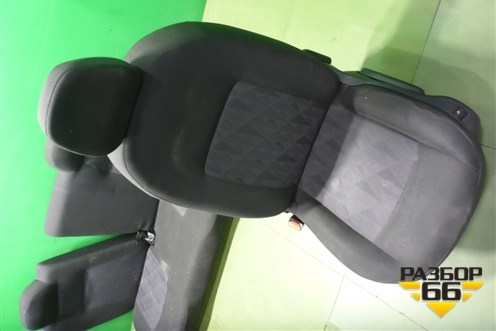 Сиденья комплект (подогрев) для Citroen C-Elysee с 2013г (С Элизе)