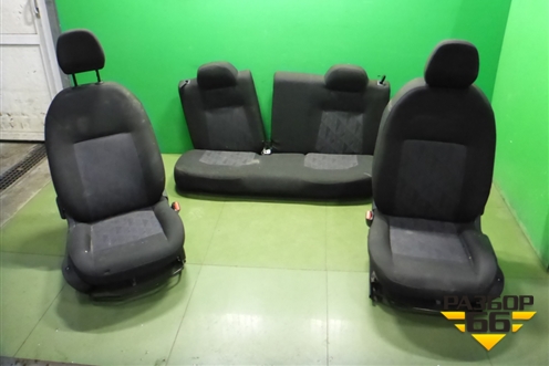 Сиденья комплект (подогрев) для Citroen C-Elysee с 2013г (С Элизе)