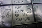 Накладка порога внутренняя заднего правого (7656A038) для Mitsubishi Outlander XL с 2006-2012г