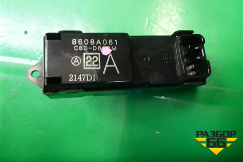 Кнопка стеклоподъёмника (двери передней правой) (8608A061) для Mitsubishi Outlander XL с 2006-2012г