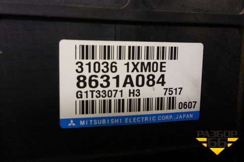 Блок управления АКПП (8631A084) для Mitsubishi Outlander XL с 2006-2012г