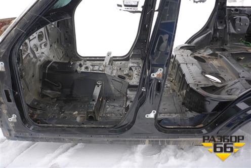 Порог со стойкой левый для Land Rover Range Rover 3 с 2002-2012г