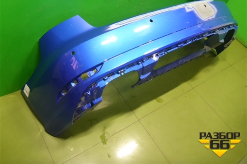 Бампер задний (до 2019г под парктроник) (8W5807511F) для Audi A4 (В9) с 2015г