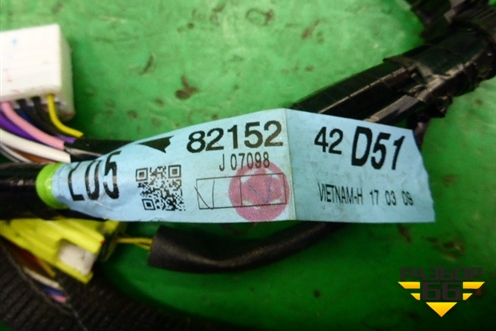 Проводка двери передней левой (8215242D51) для Toyota Rav-4 с 2012-2019г