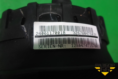 Подушка безопасности в рулевое колесо (2406117001B) для BMW X5 E70 с 2007-2013г