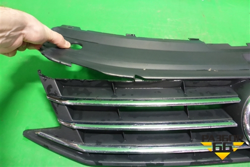 Решетка радиатора (после 2015г) (6RU853653B) для Volkswagen Polo (седан) с 2010г