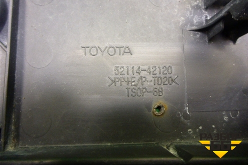 Рамка под номер (после 2015г) (5211442120) для Toyota Rav-4 с 2012-2019г