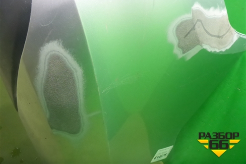 Бампер задний (под парктроник) (60U807421B) для Skoda Rapid с 2013г (Рапид)