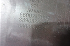 Бампер задний (под парктроник) (6600247097) для Geely Coolray с 2019-2025г