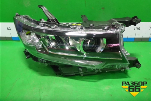 Фара правая (после 2017г LED без блока) (8114560N20) для Toyota Land Cruiser Prado(150) с 2009г