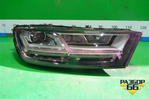 Фара правая (до 2019г Led без блока) (4M0941034) для Audi Q7 c 2015г