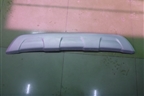 Накладка заднего бампера (после 2018г StepWay) (850703718R) для Renault Logan II с 2012г