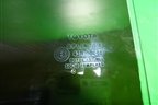 Стекло двери задней левой (седан) для Toyota Avensis с 2003-2009г
