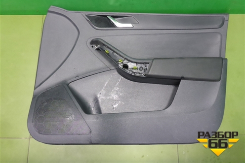 Обшивка двери передней правой под электрику (60U867014C) для Skoda Rapid с 2013г