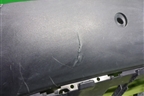 Юбка заднего бампера (под парктроник) (51127183146) для BMW X6 E71 с 2008-2014г