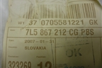 Обшивка двери задней правой под электрику (7L5867212) для Porsche Cayenne с 2003-2010г