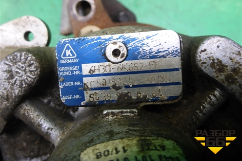 Турбина (3.6л 368DT) (6H306K682EE) для Land Rover Range Rover Sport с 2005-2012г