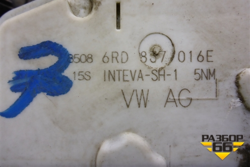 Замок двери передней правой (6RD837016E) для Volkswagen Polo (седан) с 2010г