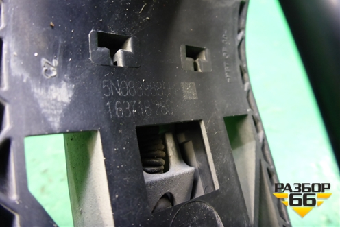 Ручка наружная двери задней левой (5N0839885H) для Volkswagen Polo (седан) с 2010г
