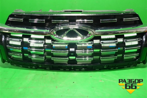 Решетка радиатора (под камеру) (602000625AA) для Chery Tiggo 8 с 2018г (Тиго 8)