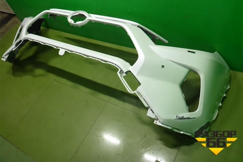 Бампер передний (под парктроник и омыватели) (521190R280) для Toyota Rav-4 с 2018г (Рав 4)