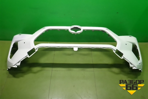 Бампер передний (под парктроник и омыватели) (521190R280) для Toyota Rav-4 с 2018г (Рав 4)