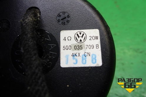 Динамик (глонасс) (5G0035709B) для Volkswagen Polo (седан) с 2010г