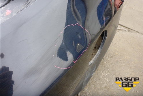 Крыло заднее правое для Volkswagen Polo (седан) с 2010г