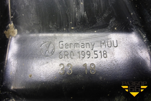 Кронштейн рычага правый (6R0199518) для Volkswagen Polo (седан) с 2010г