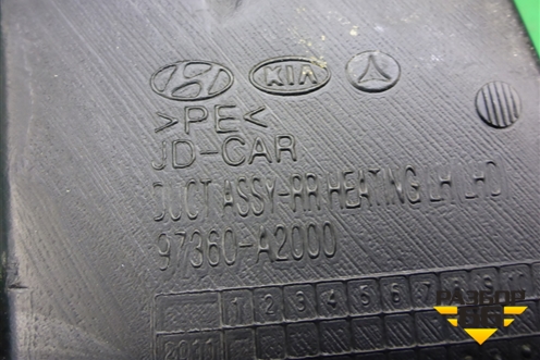 Воздуховод отопителя (левый) (97360A2000) для Kia Ceed с 2012-2018г