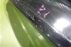 Бампер задний (до 2014г хэтчбек под парктроник) (866114L200) для Hyundai Solaris с 2010-2016г