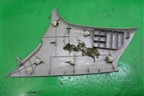 Обшивка стойки задняя верхняя левая (MR444213) для Mitsubishi Lancer-9  с 2003-2008г