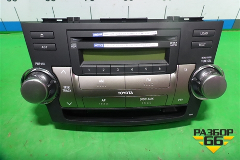 Магнитола (8612048N11C0) для Toyota Highlander с 2007-2013г