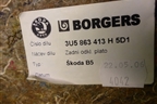 Полка багажника (3U5863413H) для Skoda Superb с 2001-2008г