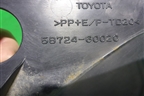 Пыльник заднего бампера левый (после 2017г) (5872460020) для Toyota Land Cruiser Prado(150) с 2009г