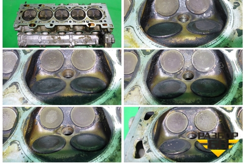 Головка блока цилиндров (B5254T2) (8642488) для Volvo S60 с 2010-2018г