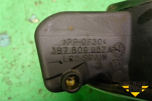 Лючок бензобака (3B7809857A) для Skoda Superb с 2001-2008г