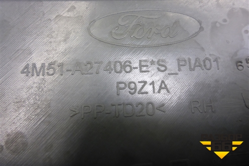 Обшивка двери задней правой под электрику (4M51A27406E) для Ford Focus 2 с 2008-2011г