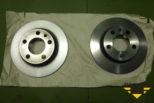 Диск тормозной задний (TRW комплект новые) (DF2805) для Audi A3 (8L) с 1996-2003г
