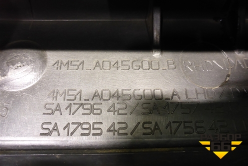 Торпедо (каркас) (4M51A045G00B) для Ford Focus 2 с 2008-2011г