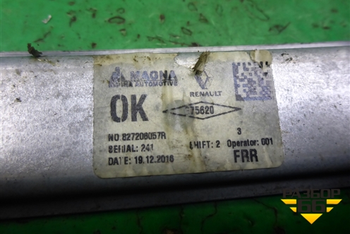 Стеклоподъёмник электрический задний правый (827206057R) для Renault Sandero с 2013-2022г