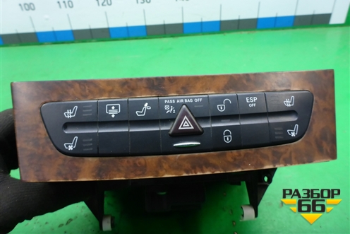 Модуль кнопок (A2116800552) для Mercedes Benz CLS C219 с 2004-2010г