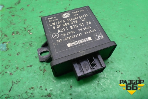 Блок управления светом (A2118703126) для Mercedes Benz CLS C219 с 2004-2010г