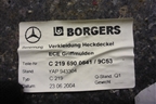 Обшивка крышки багажника (C2196900541) для Mercedes Benz CLS C219 с 2004-2010г