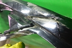 Юбка заднего бампера (86612L1020) для Hyundai Sonata-8 с 2019г