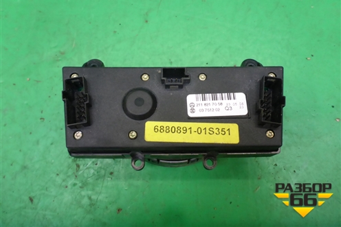 Модуль кнопок (2118217058) для Mercedes Benz CLS C219 с 2004-2010г