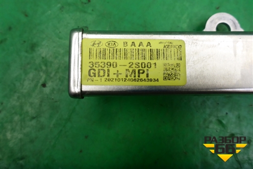 Рейка топливная рампа (2.5л G4KN) (353902S001) для Kia K5 с 2020г