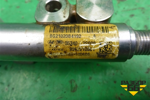 Рейка топливная рампа (2.5л G4KN) (353402S000) для Kia K5 с 2020г